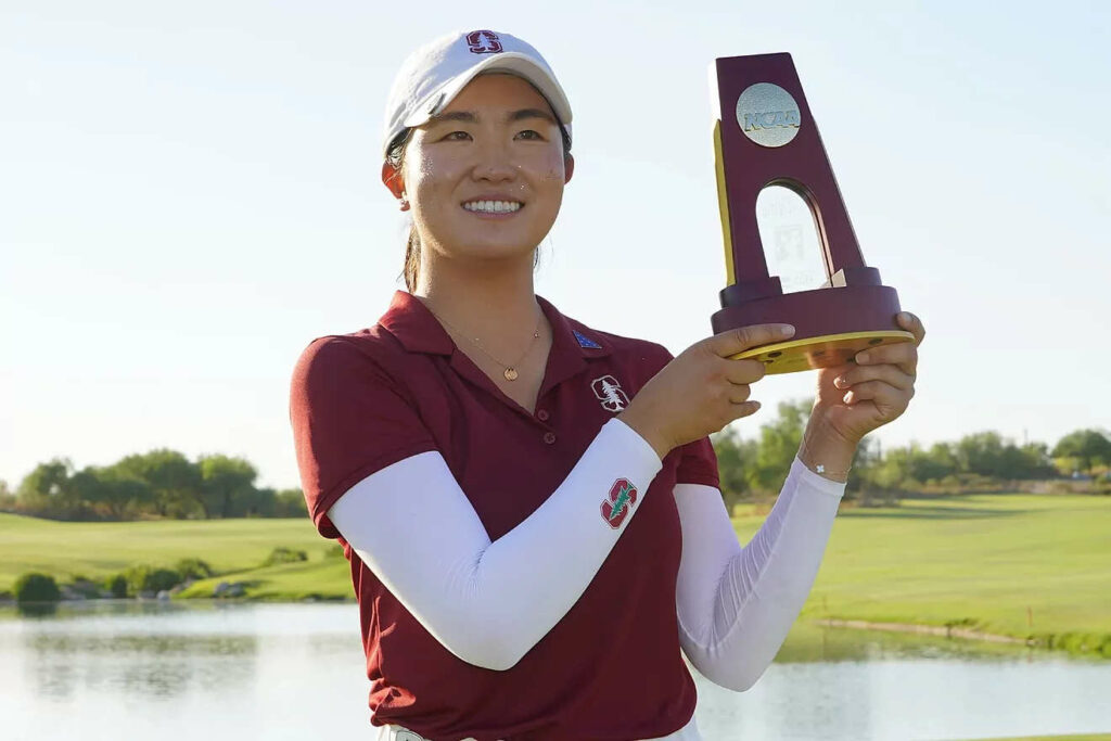 Rose Zhang Makes History as First Player to Secure Back-to-Back NCAA Women's Golf Championships at Stanford