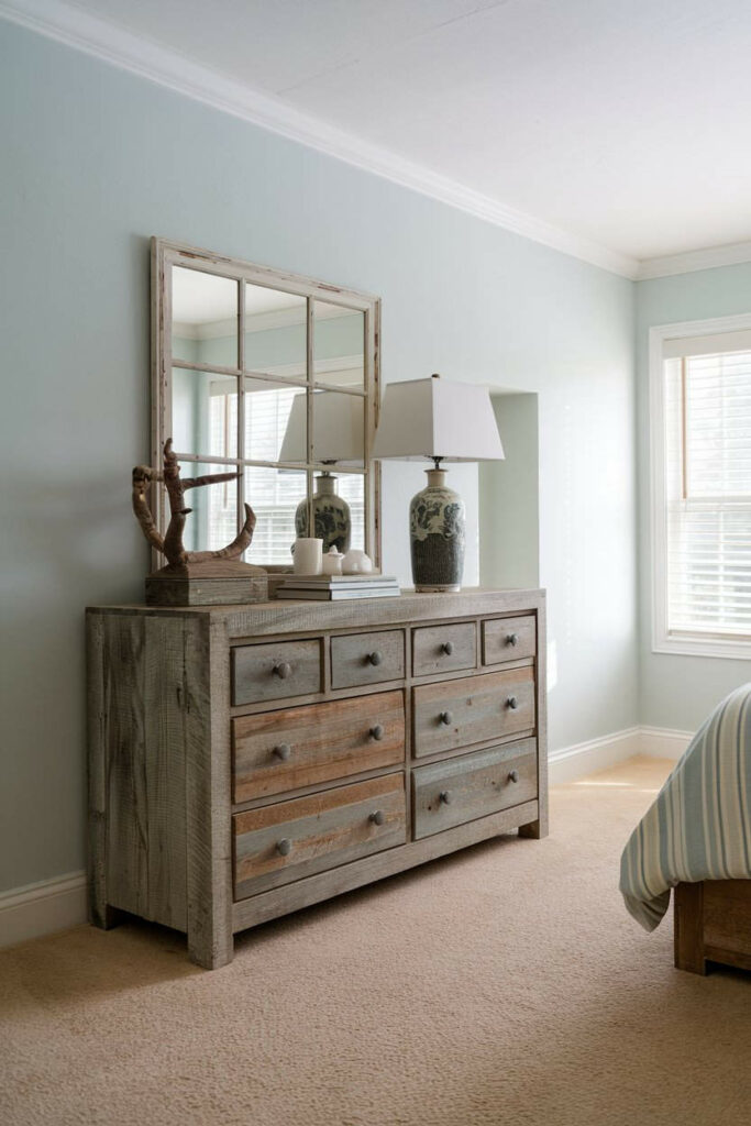 15. Multi-Drawer Functional Bedroom Dresser