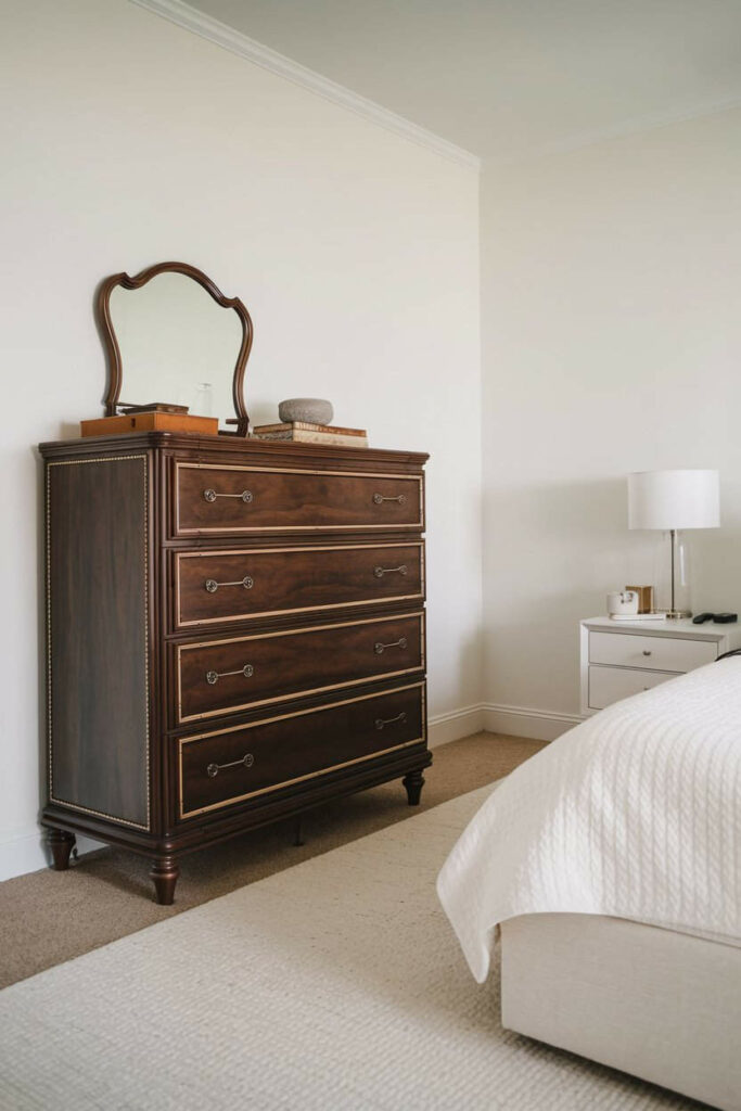 2. Minimalist Elegance Bedroom Dresser