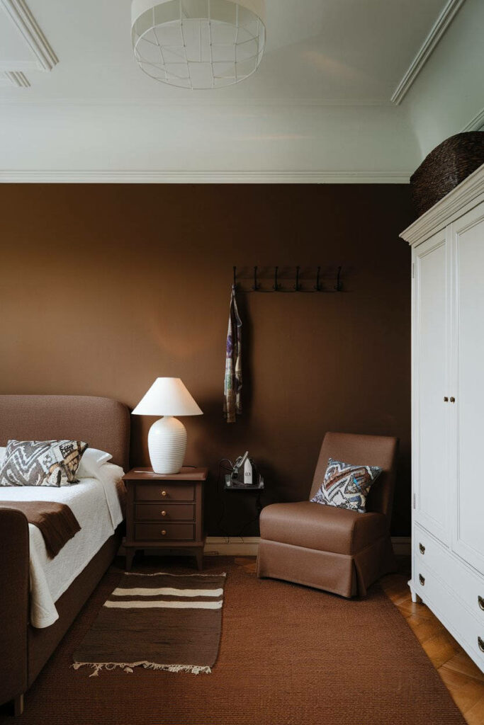 8. Neutral Tone Brown Bedroom