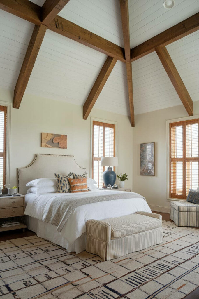 10. Airy Cape Cod Bedroom