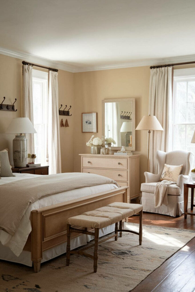 12. Luxurious Cape Cod Bedroom