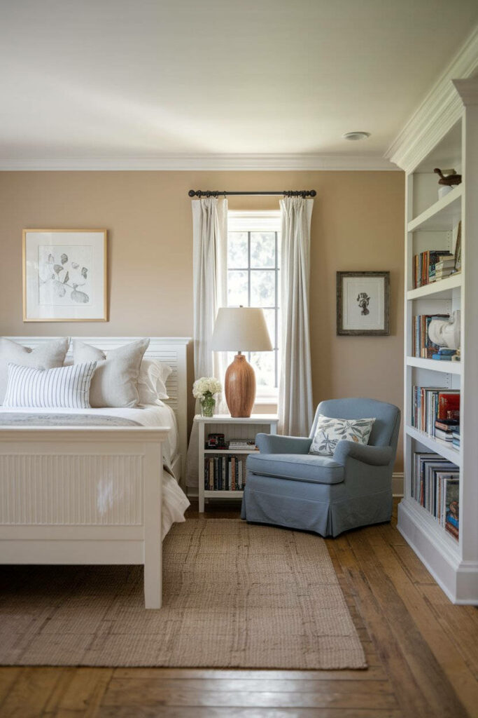 14. Relaxing Cape Cod Bedroom