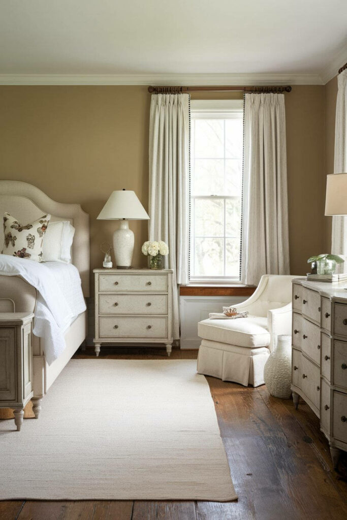 19. Elegant Cape Cod Bedroom