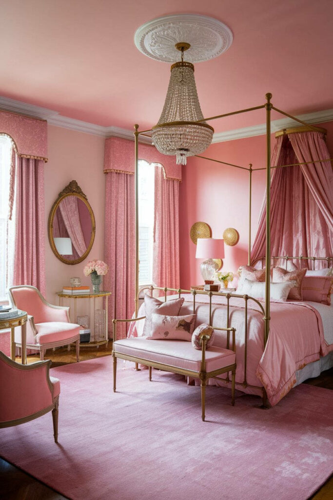 9. Vintage Touch Boudoir Bedroom Design