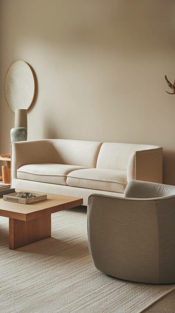 3. Cozy Corner Grey Settee Living Room