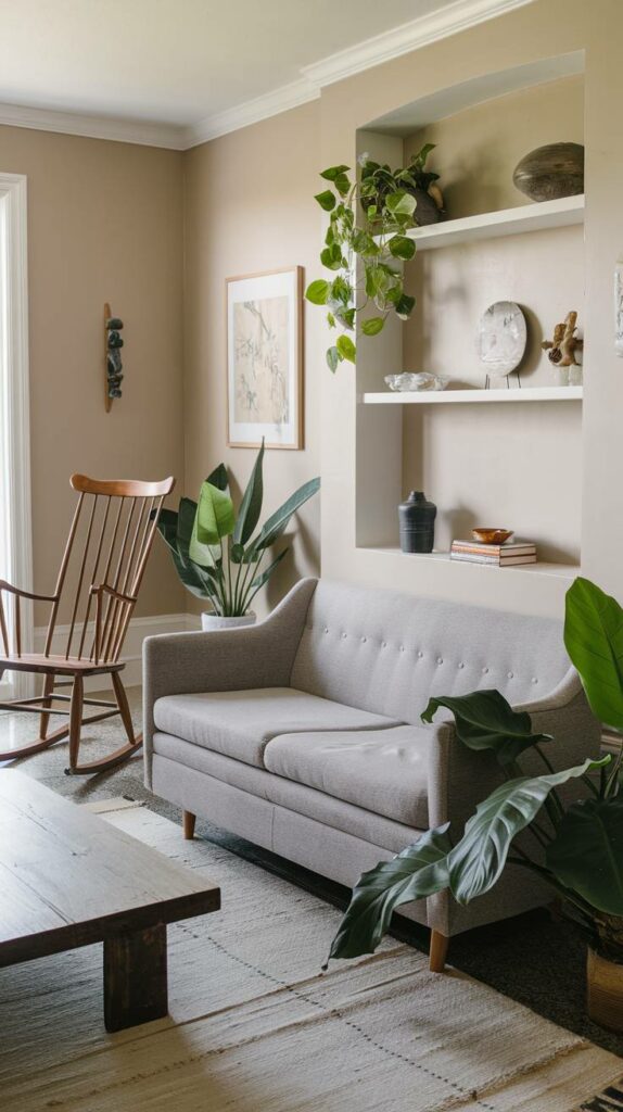 4. Green and Grey Serenity Grey Settee Living Room